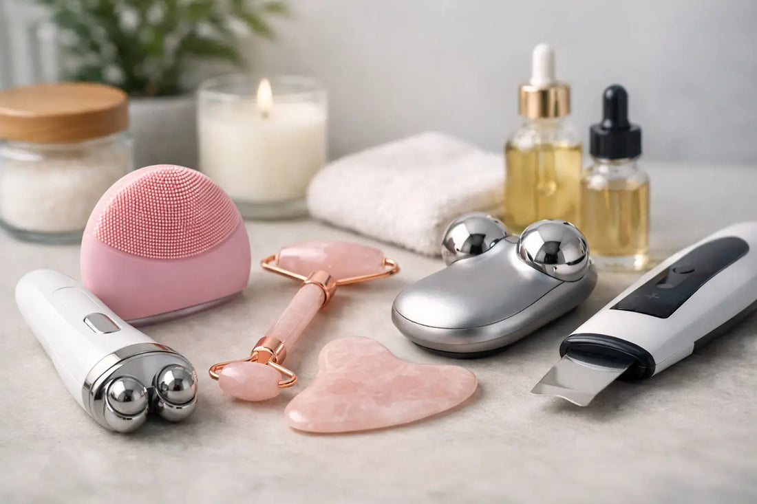 Hulpmiddelen voor gezichtsmassage thuis kiezen
