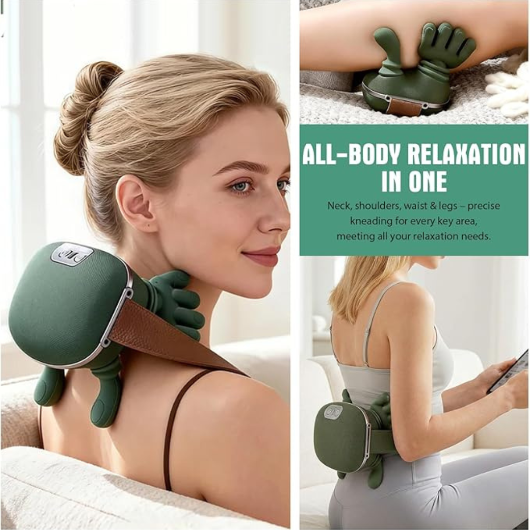 Draadloze Nek- en Schoudermassage apparaat