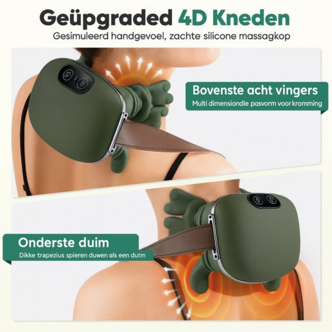 Draadloze Nek- en Schoudermassage apparaat