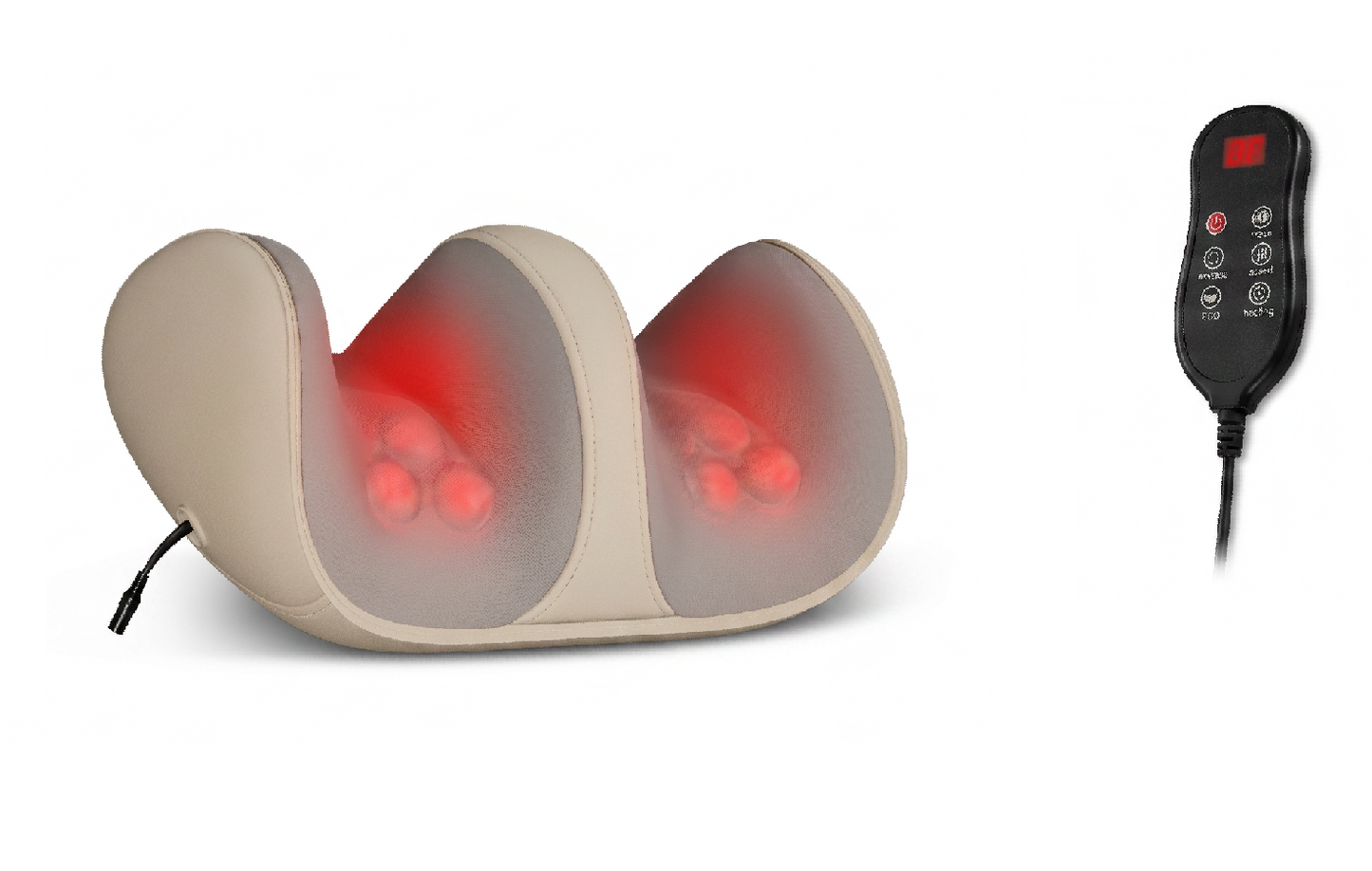 Luxe 3-in-1 Shiatsu Voet-, Kuit- en Armmassageapparaat