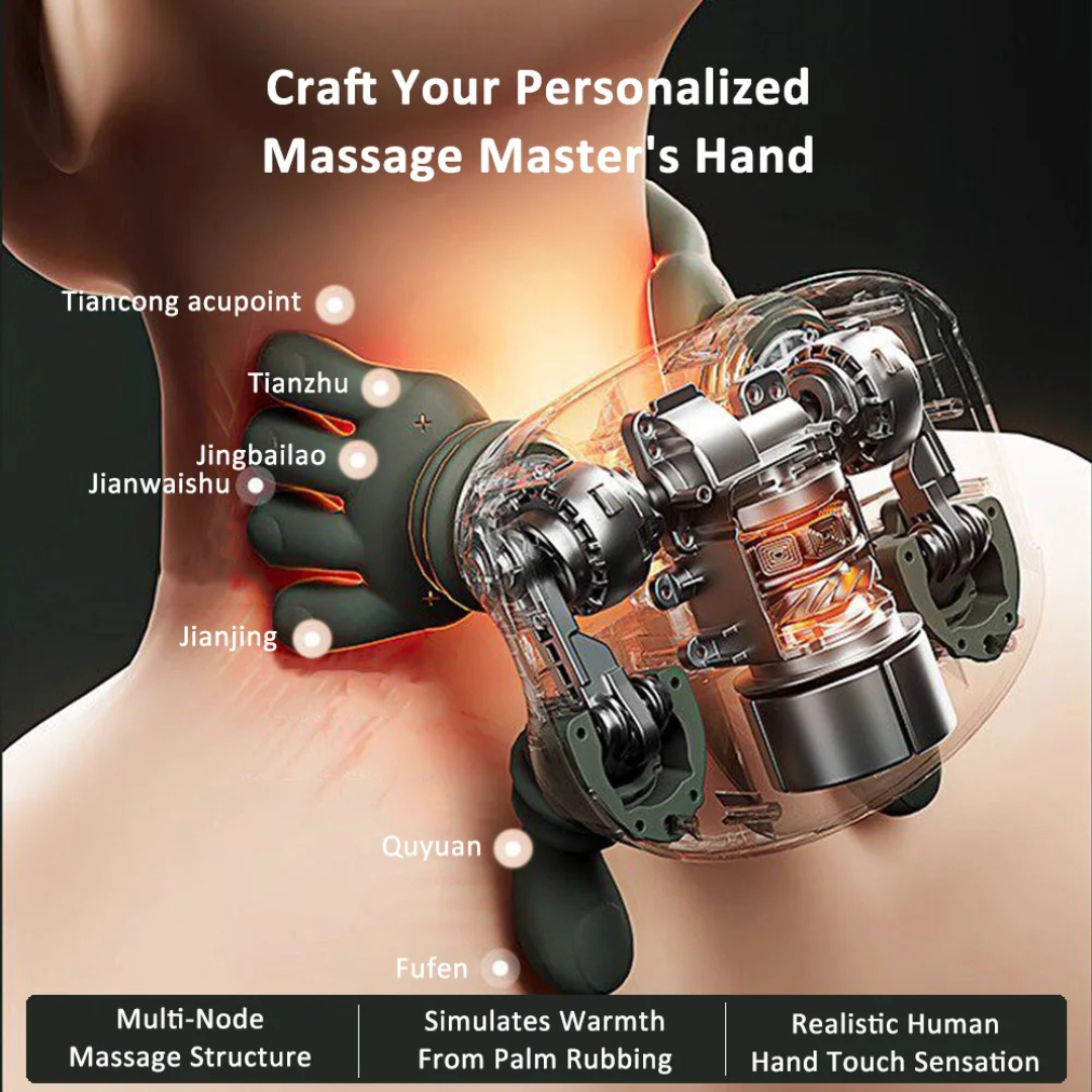 Draadloze Nek- en Schoudermassage apparaat