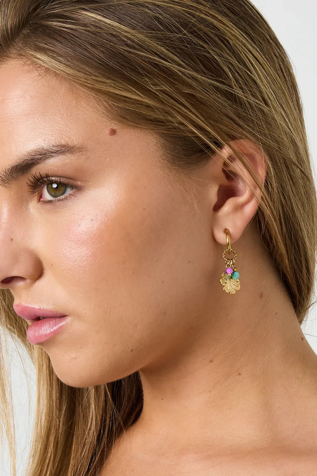 Fleurine Oorbellen - Boucles d'oreilles Fleurine - ZALNAZEEN