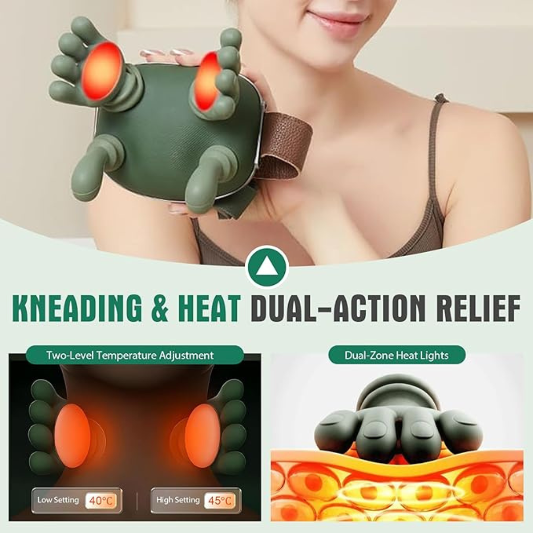 Draadloze Nek- en Schoudermassage apparaat