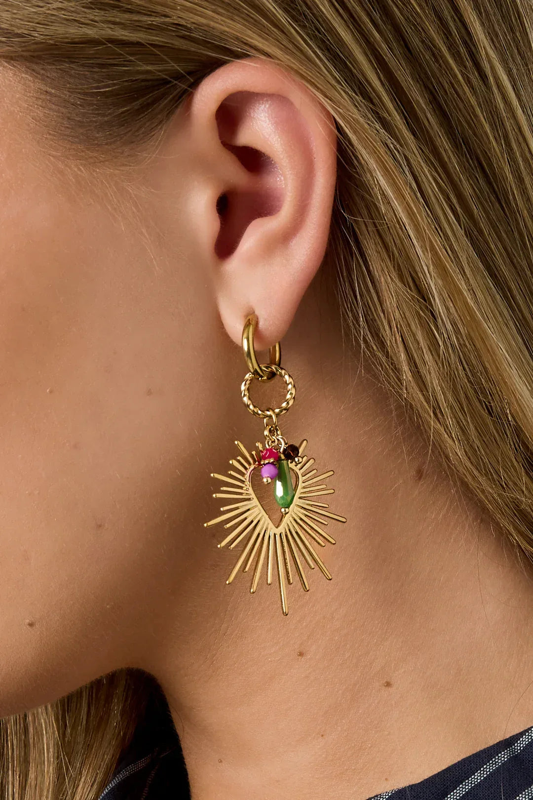 Joy Oorbellen - Boucles d'oreilles Joy - ZALNAZEEN