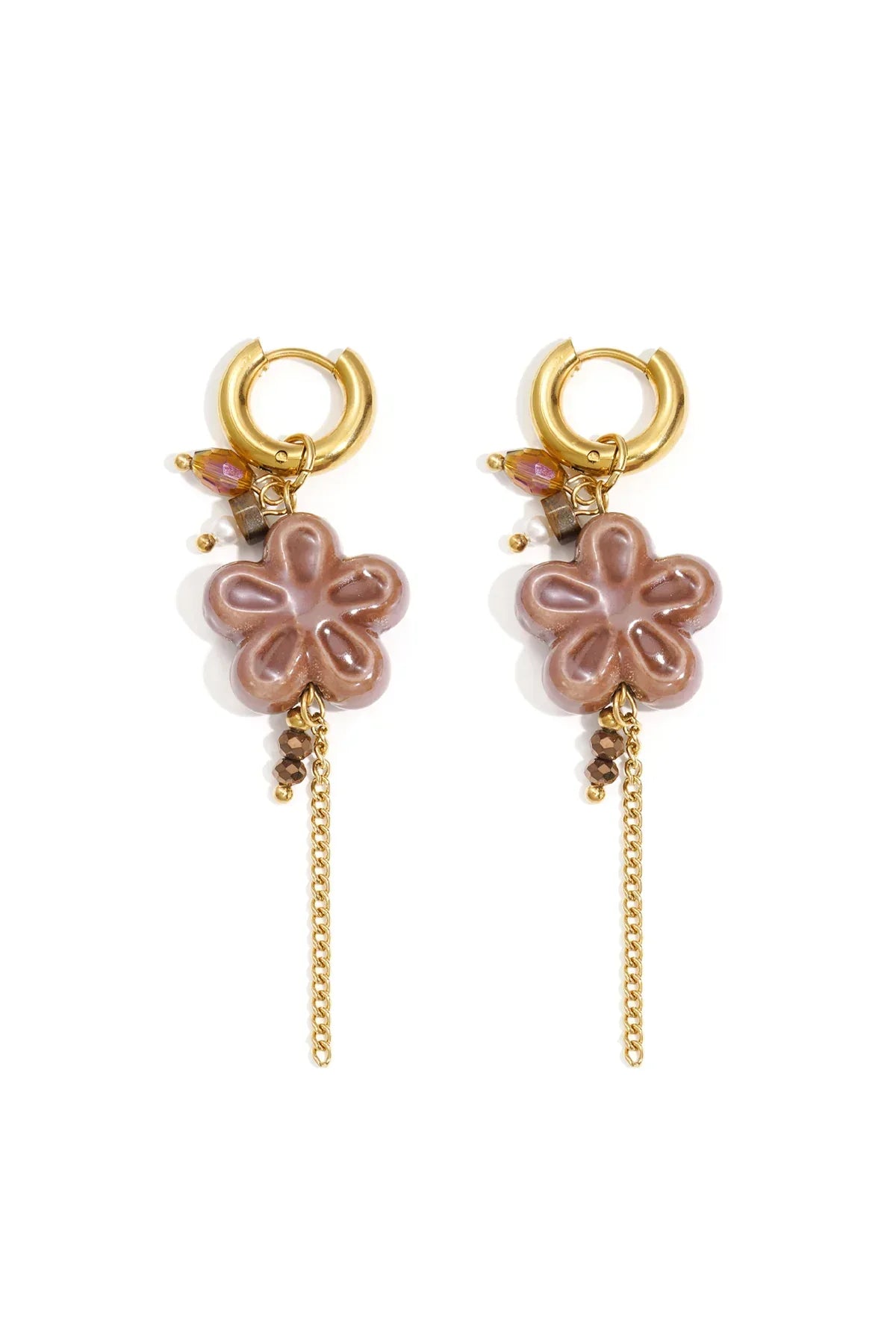 Colette Oorbellen - Boucles d'oreilles Colette - ZALNAZEEN