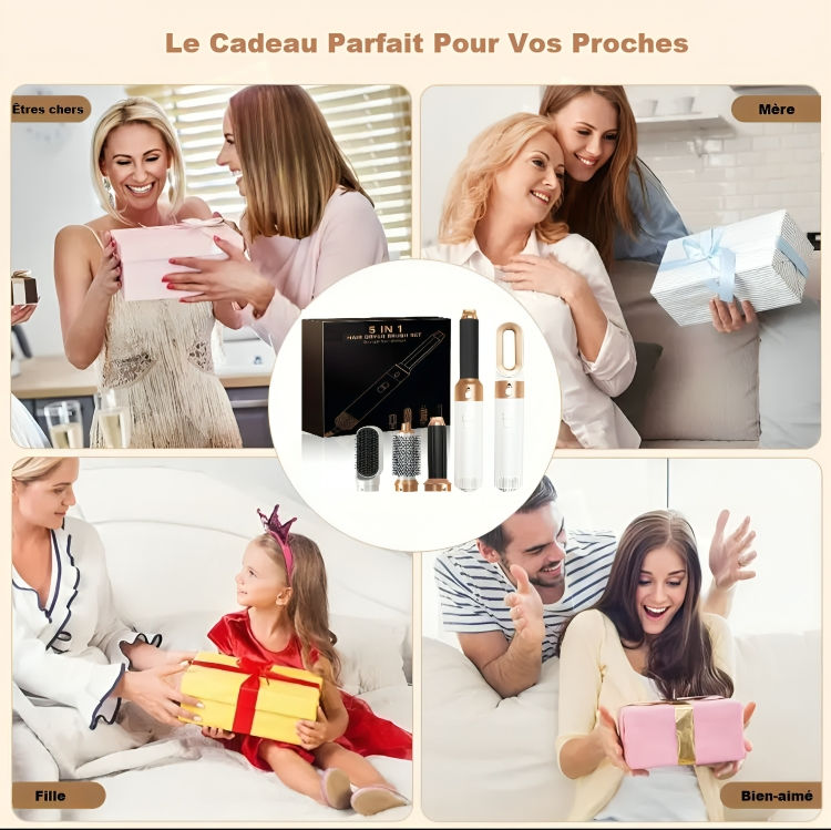 5 en 1 Multi HairStyler Pro   Coiffure de Salon à Domicile